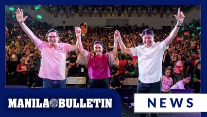 Back in Cavite, Robredo woos voters for Kiko-Bam tandem