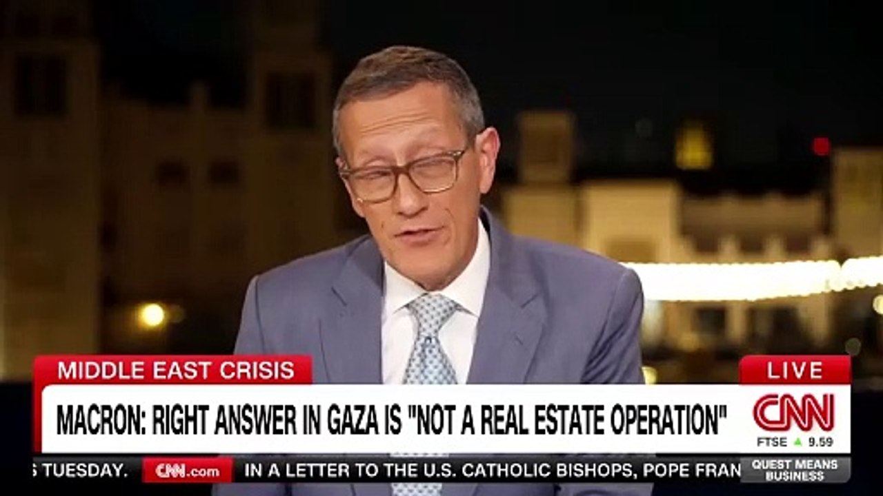 Emmanuel Macron s’oppose au projet du président américain Donald Trump pour Gaza : "Gaza n'est pas une terre vide, c'est un territoire où vivent deux millions de personnes" - VIDEO