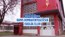 Hamis bombafenyegetések Észak-Macedóniában