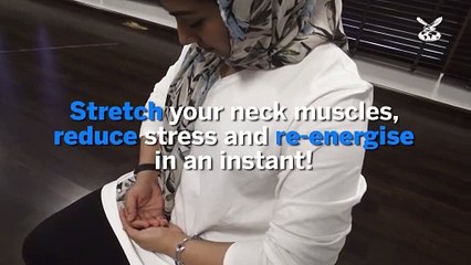 Yoga to relieve office stress: Exercise 1