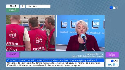 La maire du Lardin Saint-Lazare invitée d'ici Matin