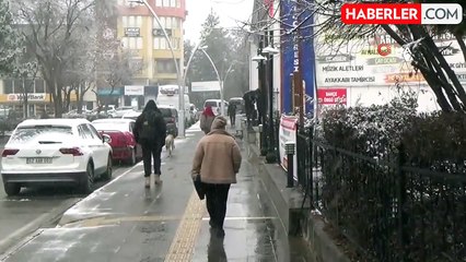 Tunceli'de Kar Yağışı Etkili Olmaya Başladı