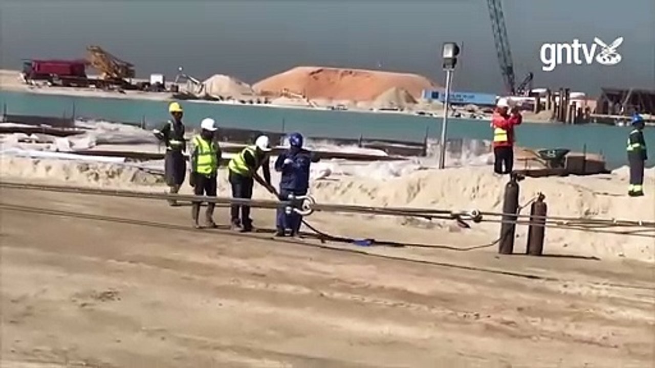 Model Floating Seahorse launch failure