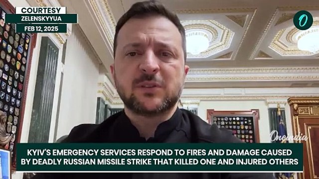 Russian Missile Strike on Kyiv: 1 Killed, 3 Injured, Fires Rage Across Capital | Ukraine Reports