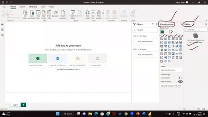 Power BI User Interface Overview