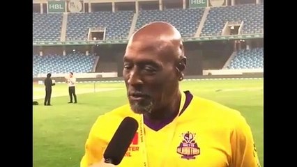 Richards urge Pakistan fans to keep on supporting