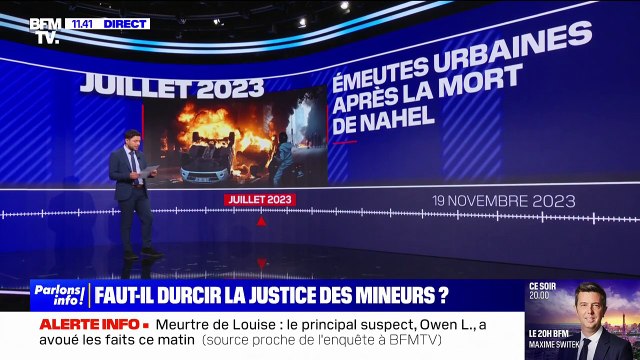 LES ÉCLAIREURS - Gabriel Attal fait une proposition de loi pour durcir la justice des mineurs
