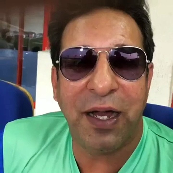 Wasim Akram - Howzaat with KR