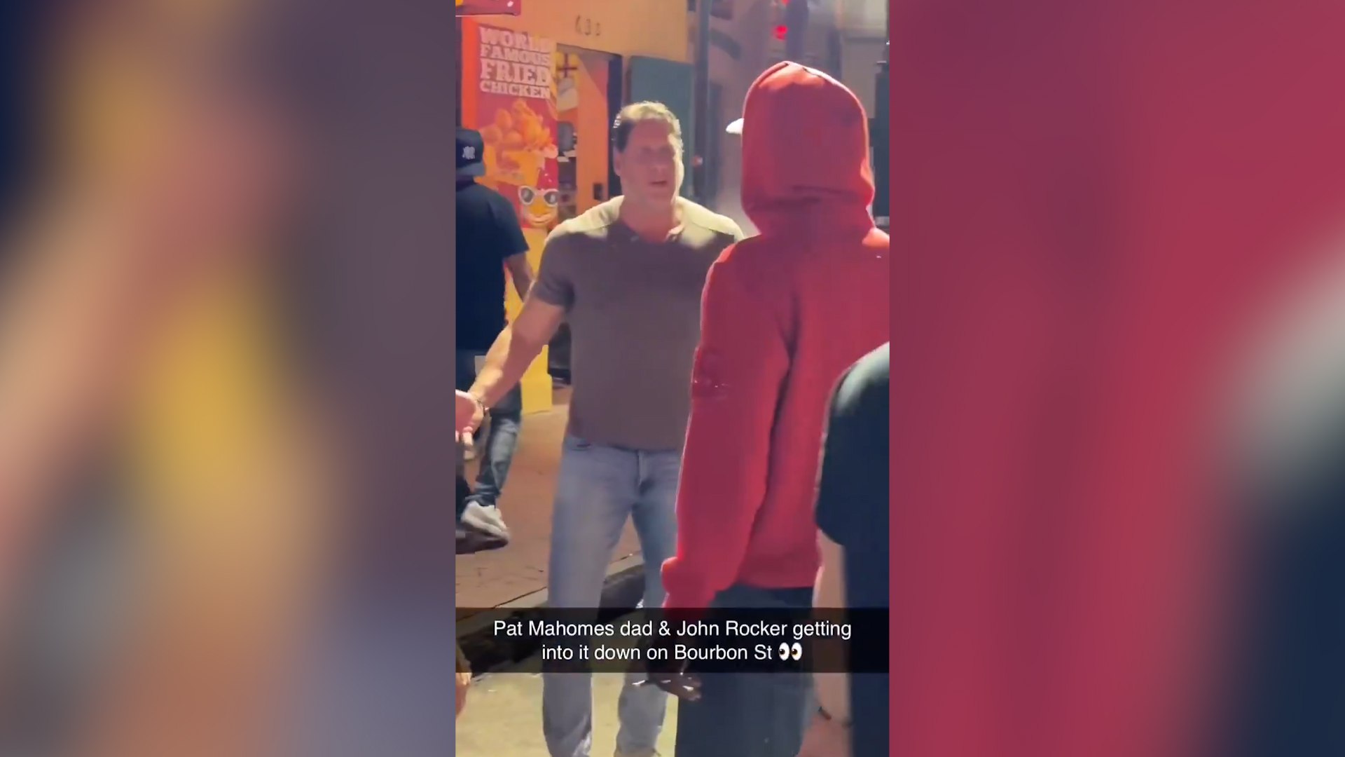  El padre de Patrick Mahomes y un polmico ex jugador de bisbol casi llegan a las manos