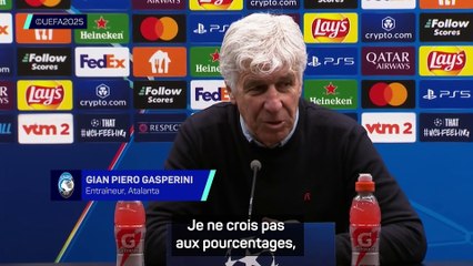 Gasperini : "Bruges est une équipe difficile à affronter"
