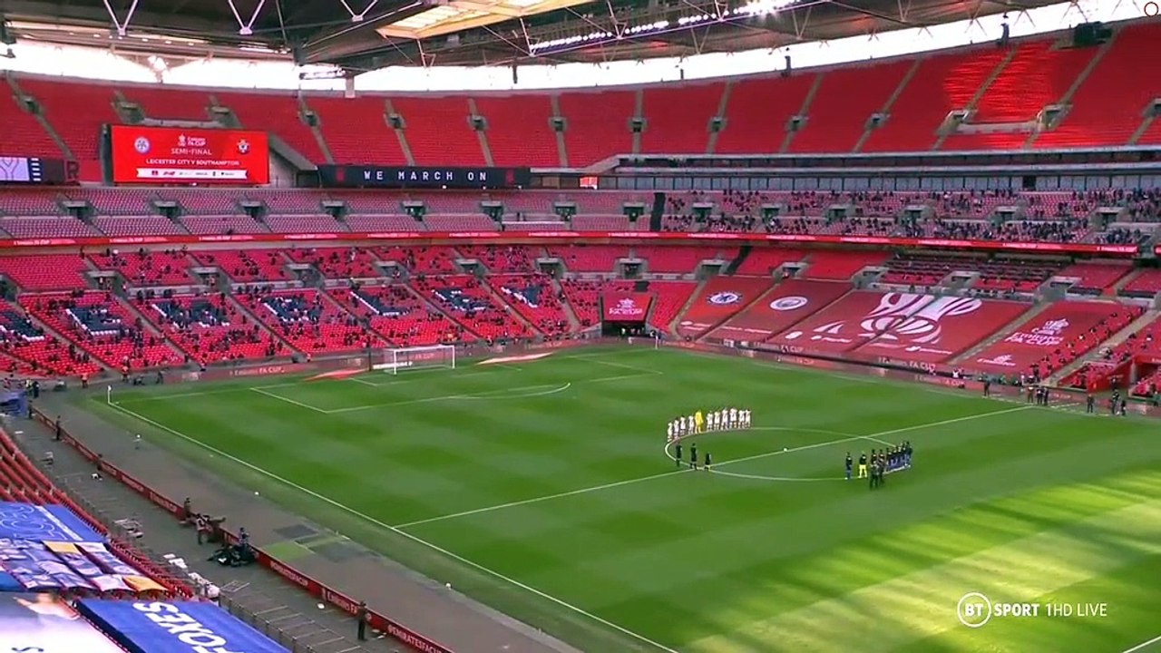 FA Cup 2020/21 - Leicester City vs. Southampton FC - 1.Half