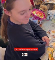 Oyuncu Meryem Uzerli, kızı Lara’nın 11. doğum gününü çok anlamlı bir şekilde kutladı