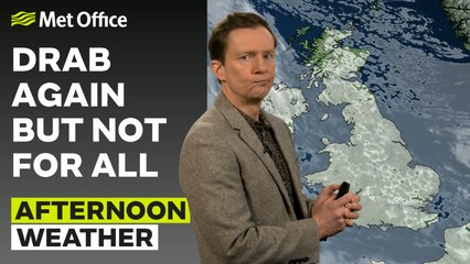 Met Office Afternoon Weather Forecast 12/02/25 – Cloudy for many