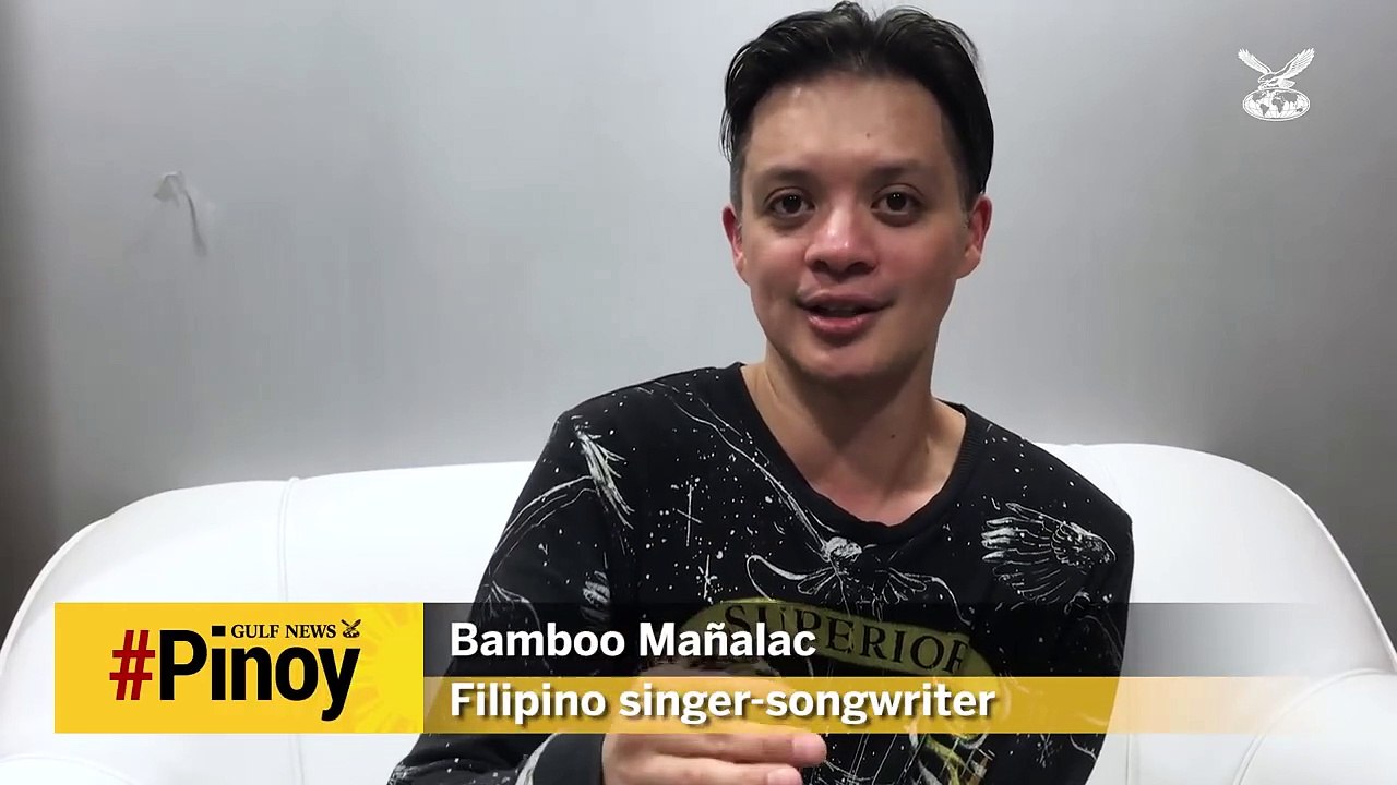 #Pinoy: Filipino rock star Bamboo takes Arabic challenge