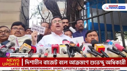 'দিশাহীন' রাজ্য বাজেট! মমতাকে তীব্র আক্রমণ শুভেন্দুর