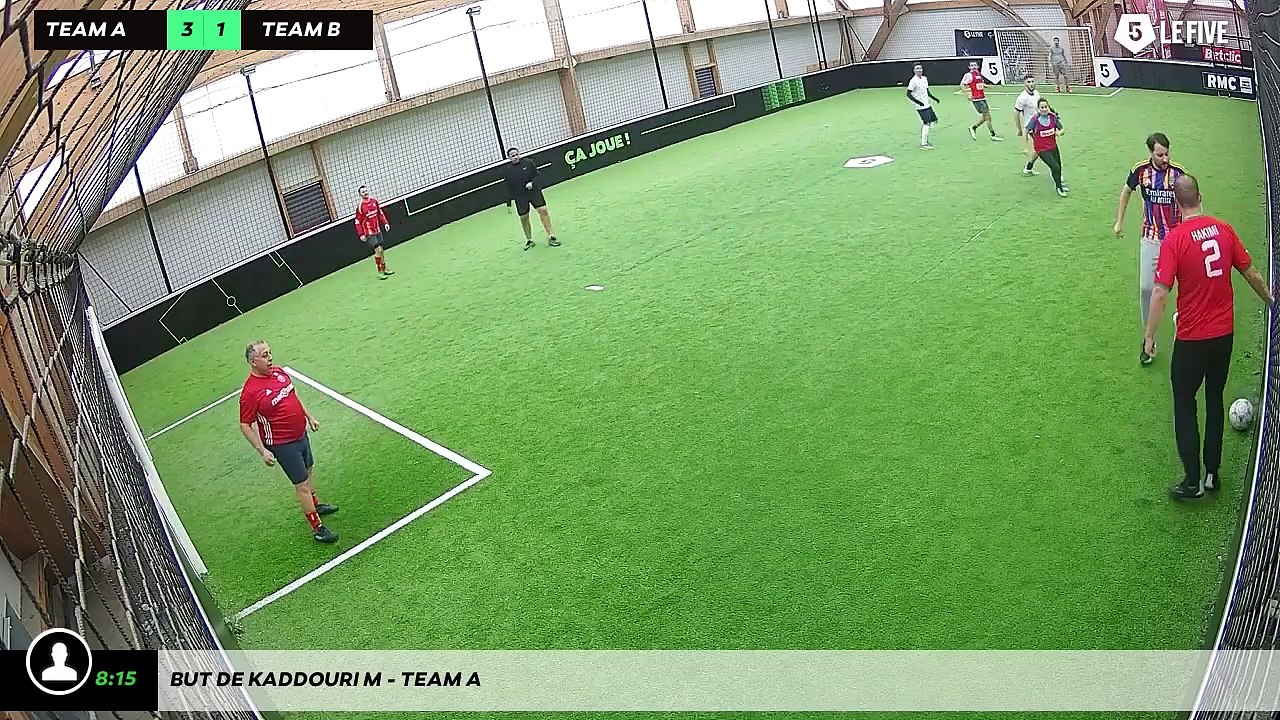 But de Kaddouri M - Team A