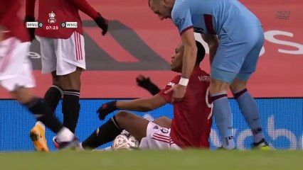 FA Cup 2020/21 - Manchester United vs. West Ham United - 1.Half