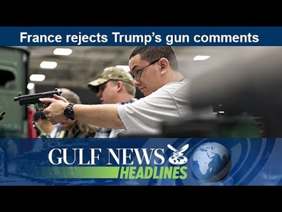 France rejects Trump’s gun comments - GN Headlines