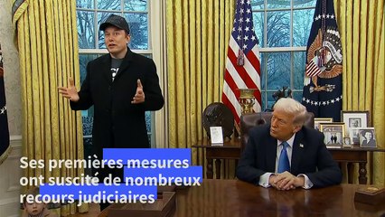 Etats-Unis: Musk défend les coupes budgétaires et attaque la "bureaucratie"