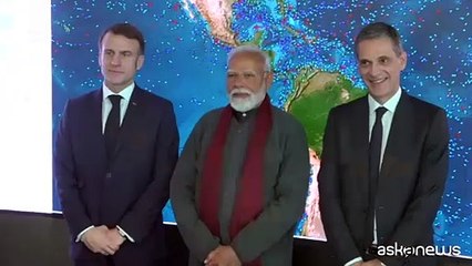 L'indiano Modi da Macron, fra omaggio ai caduti e visite industrali