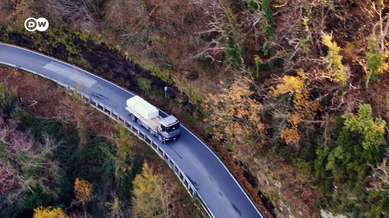 Im italienischen Mega-Marmor-Steinbruch