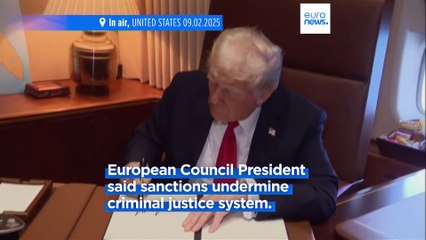EU leaders and lawmakers condemn Trump's sanctions against ICC