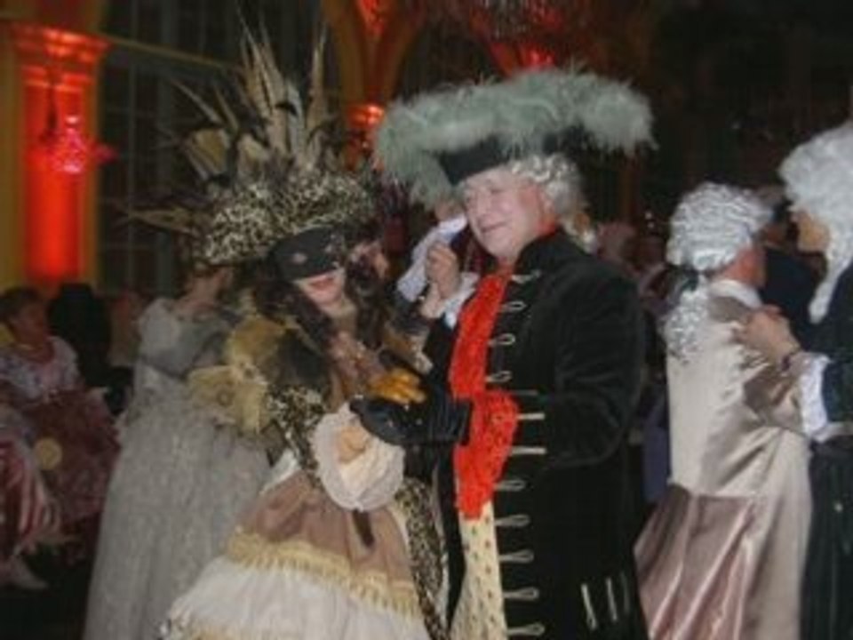 Bal masqué au XVIII ème siècle à Versailles