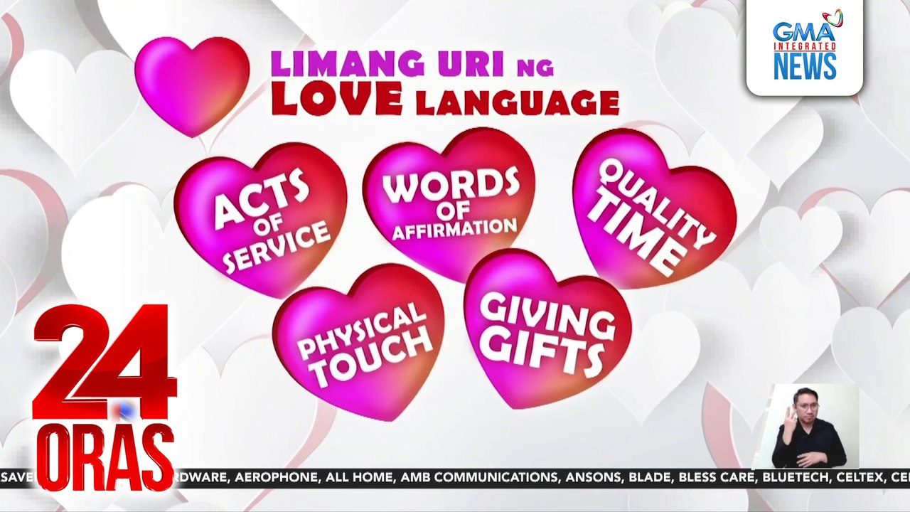 SWS: 67% ng adult Filipinos, ipinararamdam ang pagmamahal sa pamamagitan ng "Acts of Service" | 24 Oras