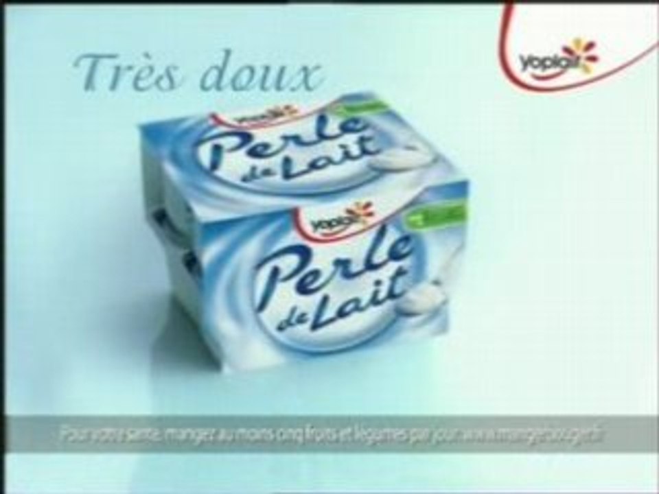 Pub perle de lait pub 2008