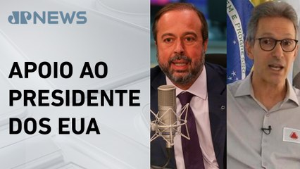 Alexandre Silveira critica Romeu Zema por apoio a Trump