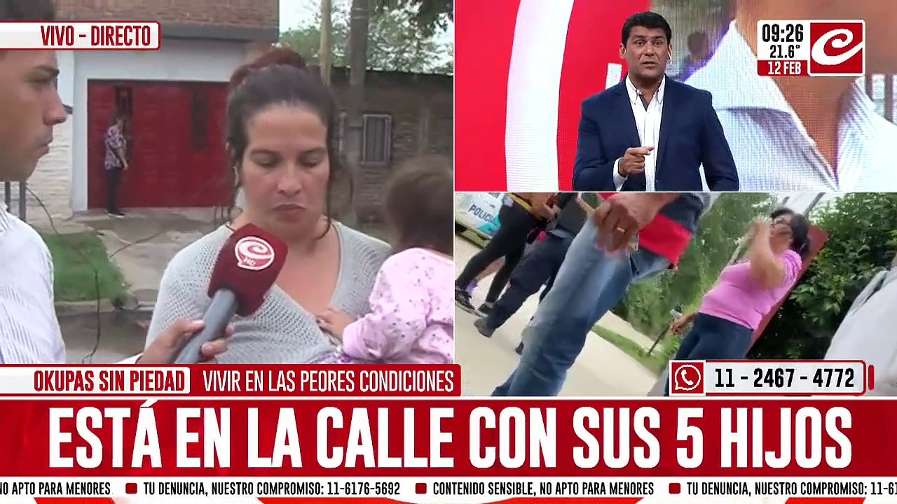 Entrarona  su casa y cerraron las puertas con Candado