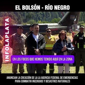 El Gobierno creó la Agencia Federal de Emergencias para combatir incendios y desastres naturales