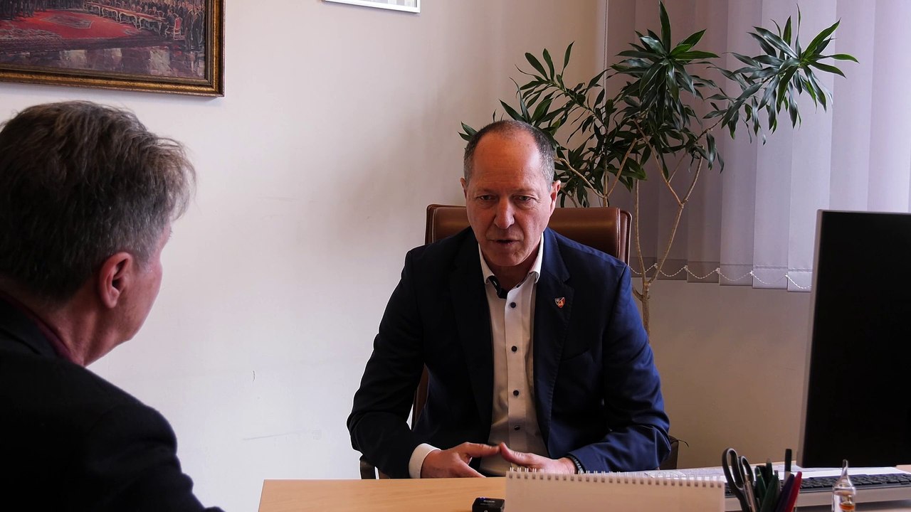 Neujahrsgespräche 2025 Bügermeister Seidl Wolfgang Markgrafneusiedl