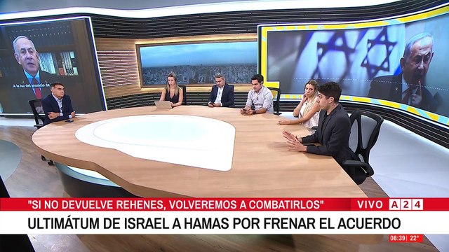 Ultimátum de Israel a Hamás: 72 horas para liberar rehenes