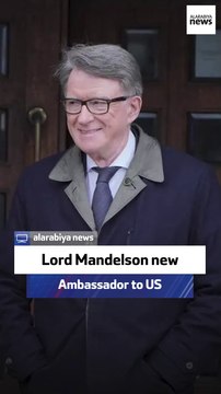 Lord Mandelson new Ambassador to US