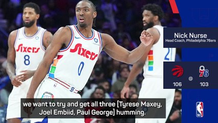 Embiid 'not in a great rhythm' as 76ers are defeated again