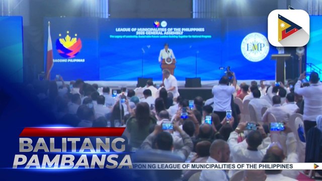 PBBM, dumalo sa taunang pagtitipon ng League of Municipalities of the Philippines; Pangulo, ipinaalala sa mga kandidato ang tunay na layunin ng serbisyo publiko