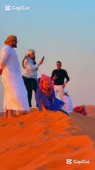 Desert safari tour with family make your kids happy
