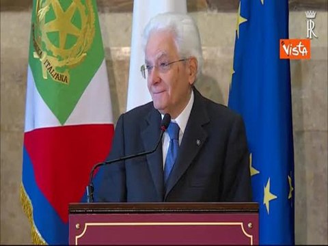 Mattarella a Perugia: Nessuno qui è straniero, studenti a casa propria