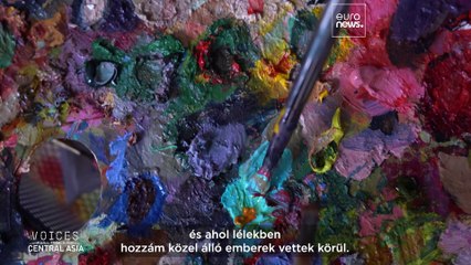 Ismerje meg a kazak művészt, aki a modern népművészet segítségével kelti életre kulturális örökségét