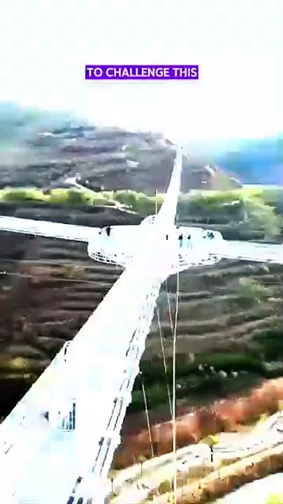 The UFO Glass Bridge in China