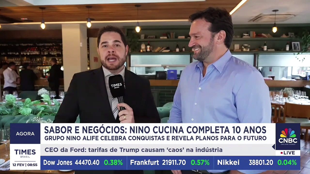 Presidente do conselho revela por que o restaurante Nino Cucina faz tanto sucesso há 10 anos