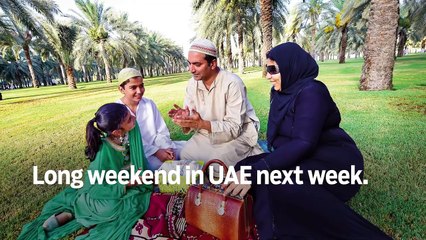 Long weekend in UAE next week - GN Headlines