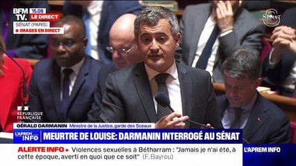Violence des mineurs: "La fermeté et l'éducation vont ensemble", souligne Gérald Darmanin