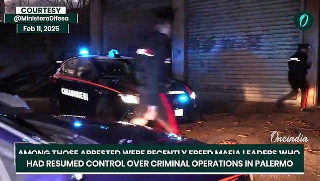 Italy Arrests 181 In Anti-Mafia Raid, PM Meloni Hails 'Hard Blow' To Cosa Nostra's Revival Attempt