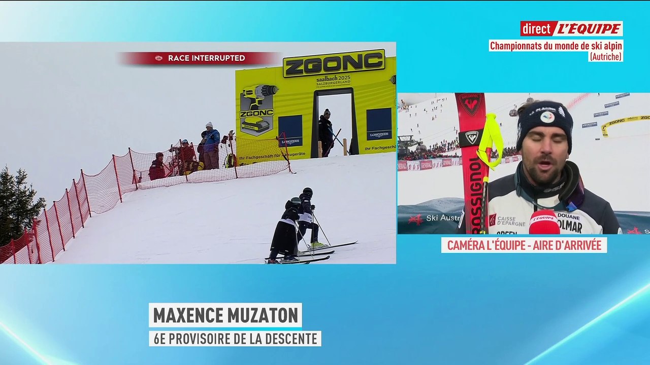 Muzaton : « Je fais quelques fautes mais ça reste dans le ton » - Ski - Mondiaux - Combiné