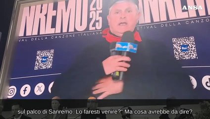 Conti: "Elon Musk all'Ariston? Non avrebbe niente da dire"