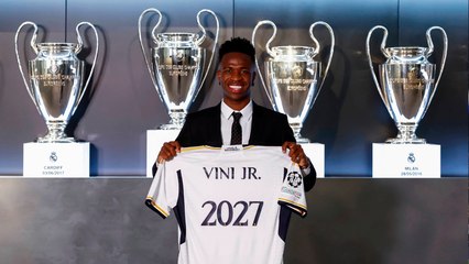 Vinicius habla de su renovación con el Real Madrid: "En los próximos días se solucionará todo"