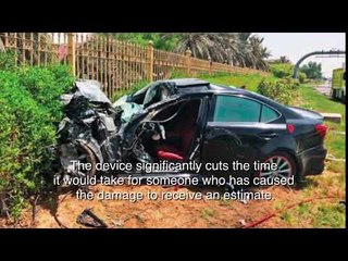 Damage estimation drone developed by university students