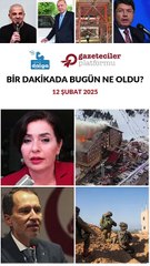 Bir dakikada bugün ne oldu?